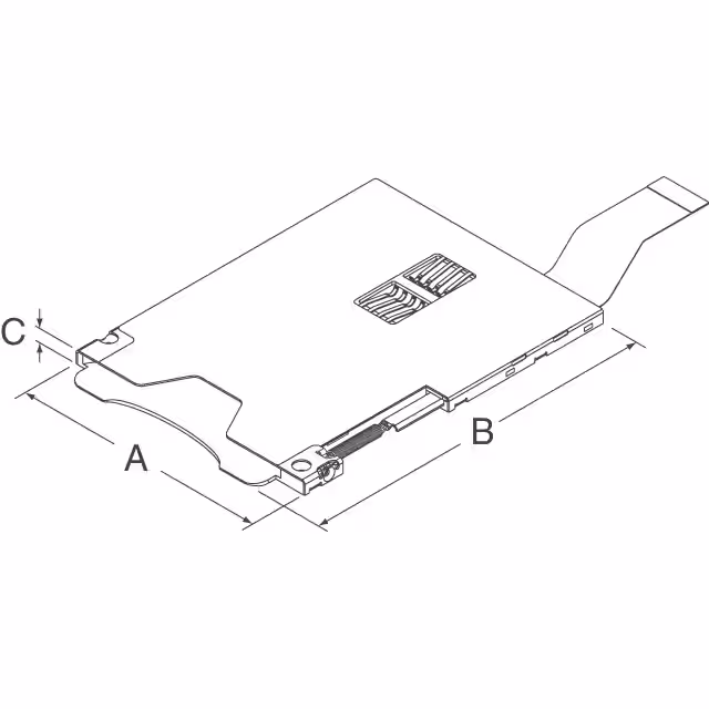 55640-23201 Amphenol ICC (FCI)  PC Card Sockets